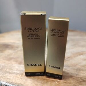 CHANEL SUBLIMAGE LA Creme‎ Ultimate Eye Texture Supreme Sample New Box